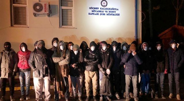 Batman'da göçmen operasyonu