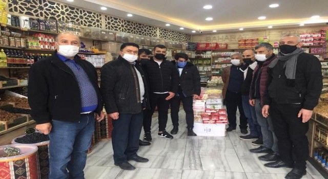 Batman&#039;dan yerel esnaftan alışveriş yaptılar