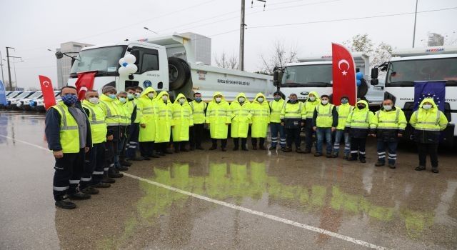 Bursa 17 milyon liralık yatırımla araç filosunu güçlendirdi