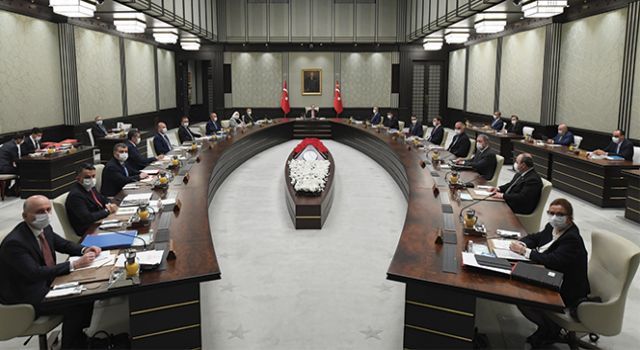 Cumhurbaşkanlığı Kabinesi, Beştepe'de toplandı