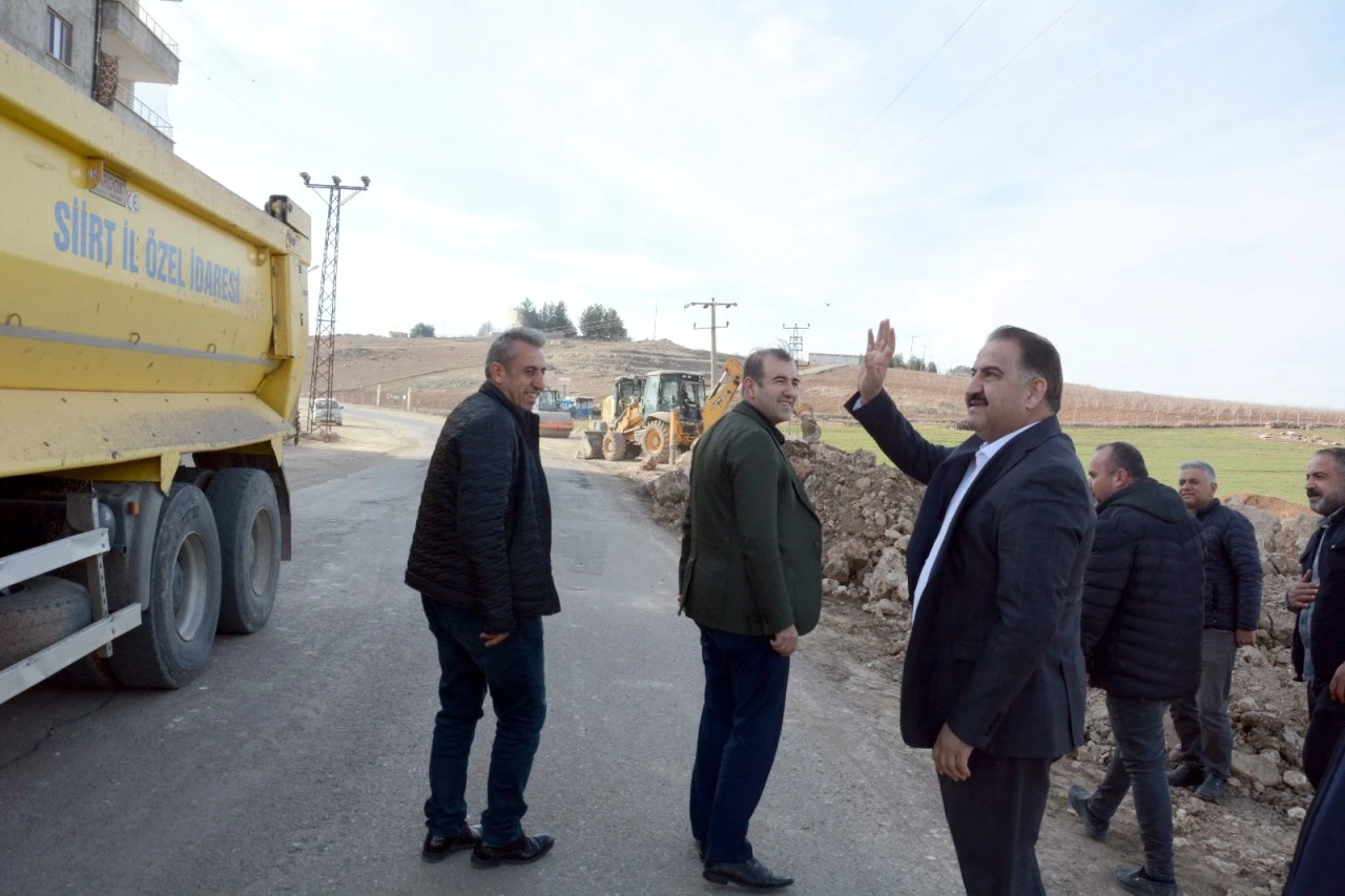 Gökçebağ Yolu Beton Asfaltla Buluşuyor