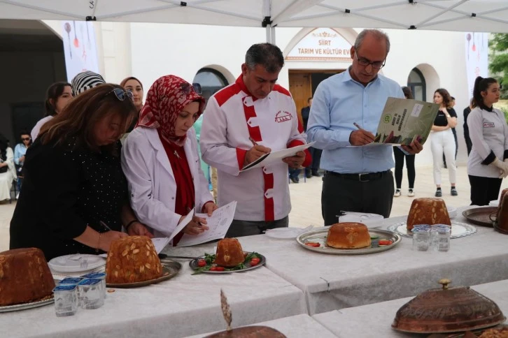 Siirt'te "Asırlık Tariflerle Türk Mutfağı Yemek Yarışması" düzenlendi