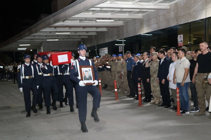 Siirt’te Rahatsızlığı Nedeniyle Hastanede Vefat Eden Uzman Çavuş İçin Cenaze Töreni Düzenlendi