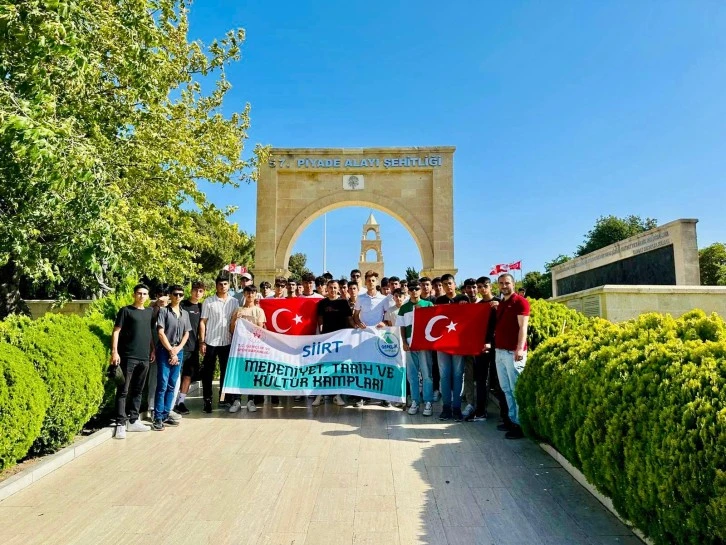 Siirt Valisi Kızılkaya'dan Söz Alan Öğrenciler Çanakkale'deydi