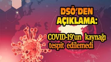 DSÖ açıkladı: COVID-19&#039;un kaynağı tespit edilemedi