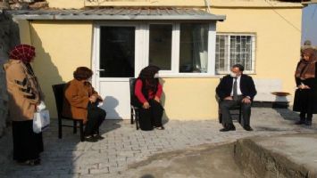 Kayseri Hacırlar&#039;da Başkan Özdoğan&#039;dan mahallelere ziyaret