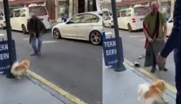 Nevşehir'de bir adam köpeğin havlamasına dayanamadı o da havladı